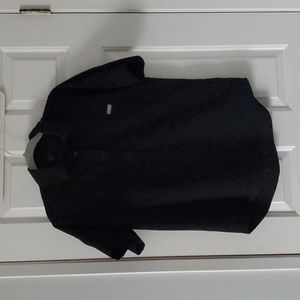 Figs oversized polo scrub top size small